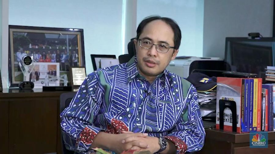 Staf Ahli Menteri Bidang Teknologi, Industri, dan Lingkungan. Endra S. Atmawidjaja (Dok: CNBC IndonesiaTV)
