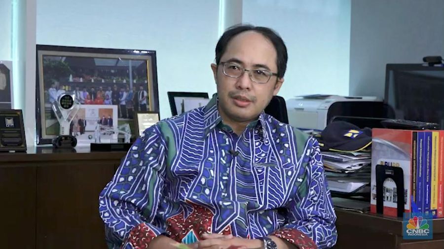 Staf Ahli Menteri Bidang Teknologi, Industri, dan Lingkungan. Endra S. Atmawidjaja (Dok: CNBC IndonesiaTV)