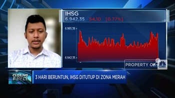 3 Hari Terkoreksi, IHSG Terbawa Arus Sentimen Negatif Global