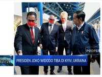 Presiden Joko Widodo Tiba Di Kyiv, Ukraina