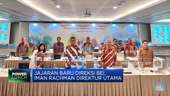 Jajaran Baru Direksi BEI, Iman Rachman Direktur Utama