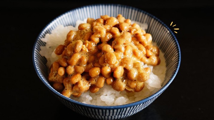 Makanan khas Jepang Natto. (Freepik)
