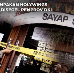 Penampakan Holywings Yang Disegel Pemprov DKI