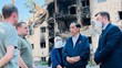 Potret Jokowi di Antara Reruntuhan & Puing Perang di Ukraina
