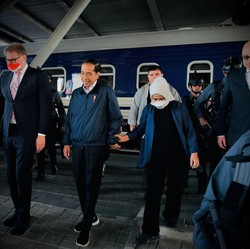 Akhirnya Jokowi Tiba di Ukraina, Ini Agenda Pertamanya