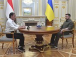 Intip Begini Pertemuan Jokowi & Presiden Ukraina Zelensky