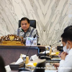 Airlangga Perintahkan Percepatan Vaksinasi PMK