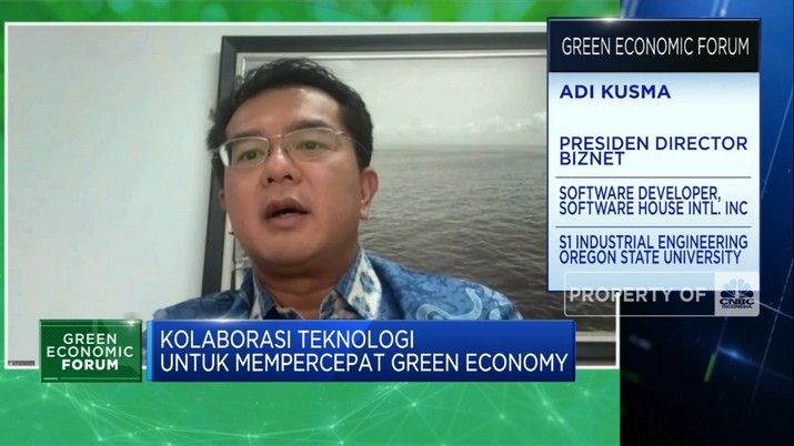 Akselerasi Teknologi Hijau Biznet di Bisnis Operator Internet (CNBC Indonesia TV)