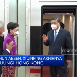 5 Tahun Absen, Xi Jinping Akhirnya Kunjungi Hong Kong
