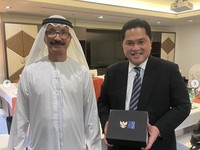 Erick Ketemu CEO DP World, Bakal Kerja Sama dengan Pelindo?