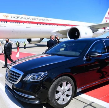 Jokowi Tiba di Moskow Rusia, Segera Bertemu Putin di Kremlin