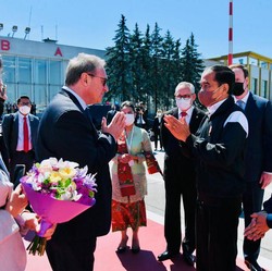 Breaking News: Jokowi Tiba di Moskow, Segera Bertemu Putin