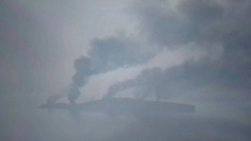 Pulau ular Ukraina. (via REUTERS/UKRAINE OPERATIONAL COMMAND SOUT)