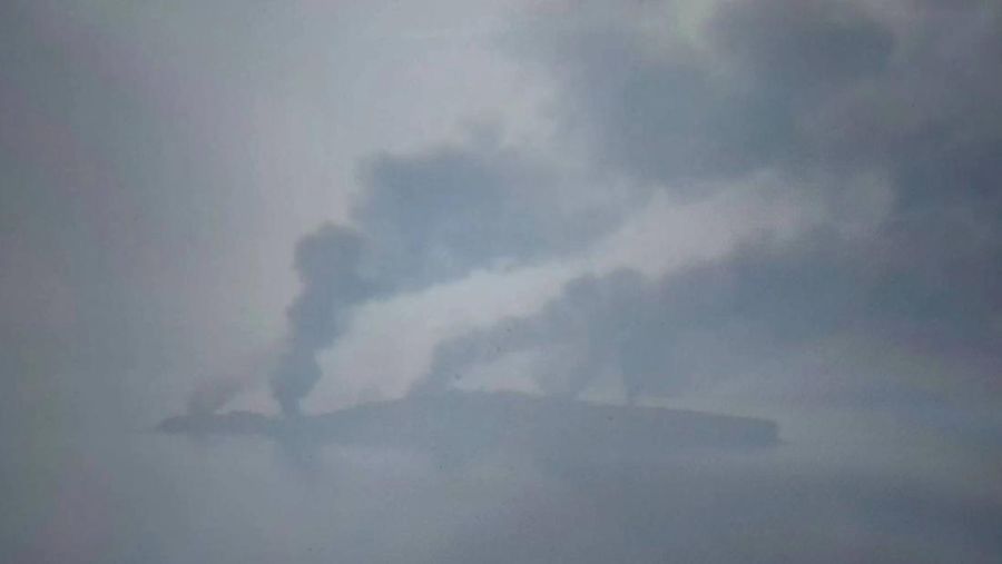Pulau ular Ukraina. (via REUTERS/UKRAINE OPERATIONAL COMMAND SOUT)