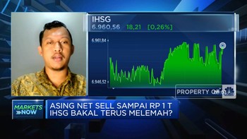 Ramai Net Sell Asing, IHSG Kuat Pertahankan Penguatan?
