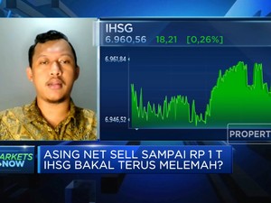 Ramai Net Sell Asing, IHSG Kuat Pertahankan Penguatan?