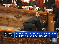 Wakil Ketua Banggar Ambruk Saat Sidang Paripurna