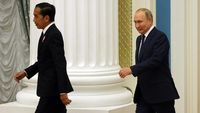 Ini Potret Mesra Jokowi Bertemu Putin - Foto 3