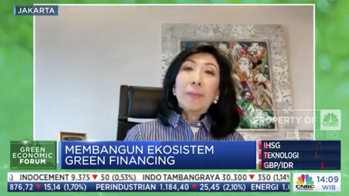 Direktur Keuangan PT Bank Central Asia Tbk (BBCA) Vera Eve Lim (Tangkapn layar CNBC Indonesia TV) Direktur Keuangan PT Bank Central Asia Tbk (BBCA) Vera Eve Lim (Tangkapn layar CNBC Indonesia TV)