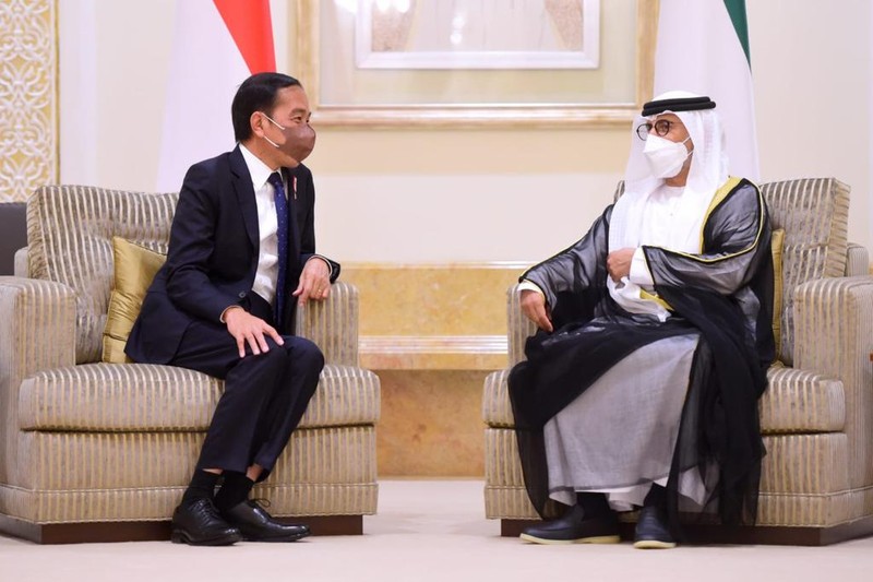 foto/ Jokowi ketemu Syeh Uni Emirat di Abu Dhabi/ Foto: Muchlis Jr - Biro Pers Sekretariat Presiden