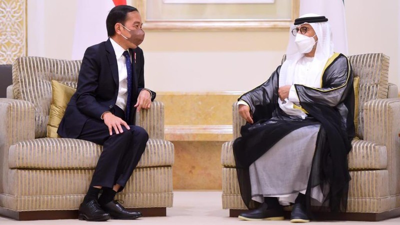 foto/ Jokowi ketemu Syeh Uni Emirat di Abu Dhabi/ Foto: Muchlis Jr - Biro Pers Sekretariat Presiden