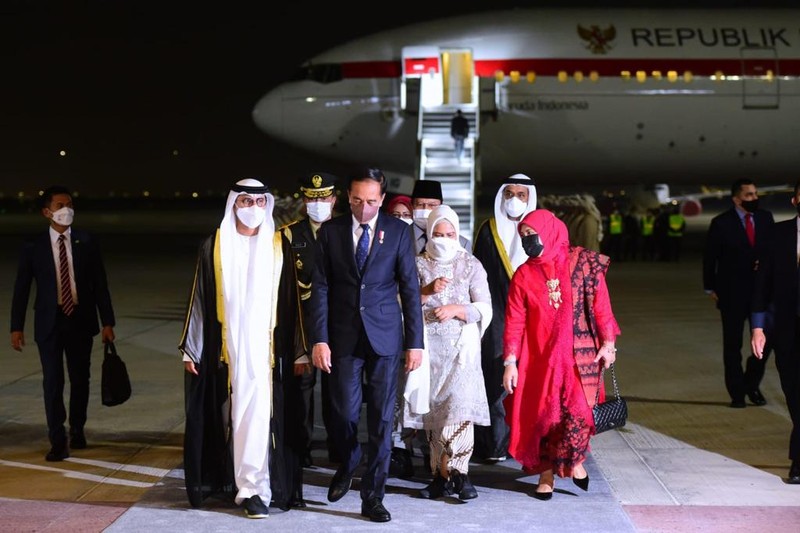 foto/ Jokowi ketemu Syeh Uni Emirat di Abu Dhabi/ Foto: Muchlis Jr - Biro Pers Sekretariat Presiden