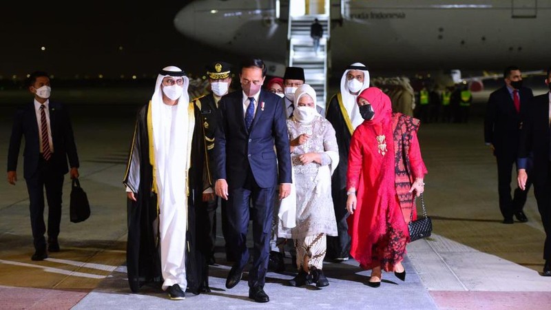 foto/ Jokowi ketemu Syeh Uni Emirat di Abu Dhabi/ Foto: Muchlis Jr - Biro Pers Sekretariat Presiden