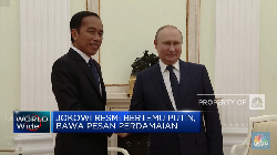 Jokowi Temui Langsung Putin, Bawa Pesan Damai