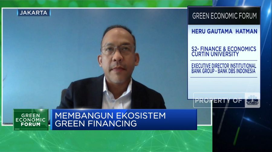 Jurus Bank DBS Antisipasi Risiko Pembiayaan Proyek Hijau (CNBC Indonesia TV)