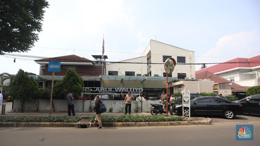 Menteri Pendayagunaan Aparatur Negara dan Reformasi Birokrasi Tjahjo Kumolo meninggal di RS Abdi Waluyo, Jakarta, Jumat (1/7/2022) pukul 11.10 WIB. (CNBC Indonesia/Andrean Kristianto)
