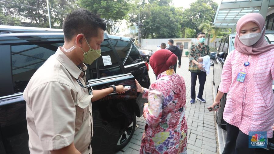 Menteri Pendayagunaan Aparatur Negara dan Reformasi Birokrasi Tjahjo Kumolo meninggal di RS Abdi Waluyo, Jakarta, Jumat (1/7/2022) pukul 11.10 WIB. (CNBC Indonesia/Andrean Kristianto)