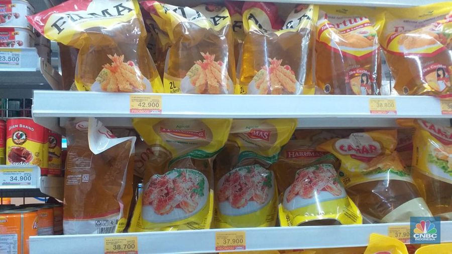 harga minyak goreng di ritel modern