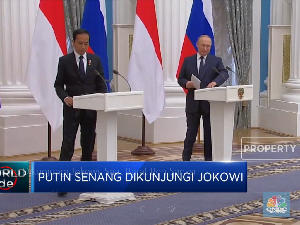 Putin Senang Dikunjungi Jokowi, Saat Barat Beri Sanksi