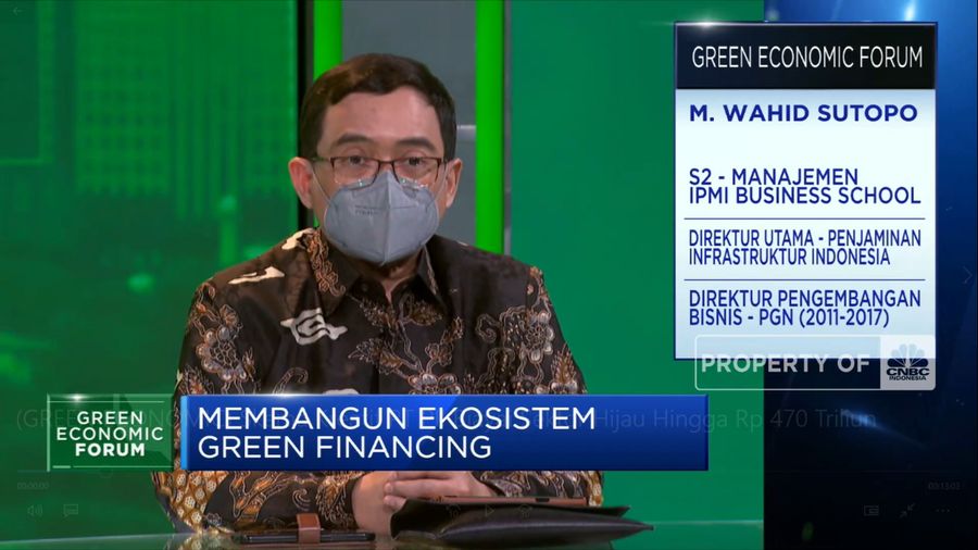 Skema Kreatif PT PII Biayai Sektor Hijau Hingga Rp 470 Triliun (CNBC Indonesia TV)