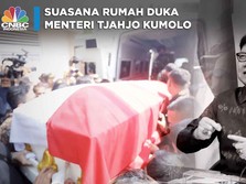 Suasana Rumah Duka Menteri Tjahjo Kumolo