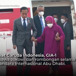 Jokowi Tiba di Tanah Air Setelah Berkunjung ke Empat Negara