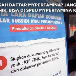 Susah Daftar MyPertamina? Jangan Panik, Ini Solusinya
