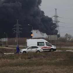 Ukraina Menggila, Kilang Minyak Rusia Dibombardir Drone