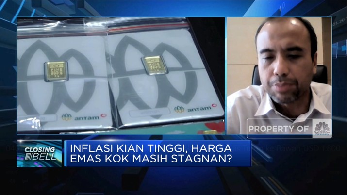 BRMS Masih Untung Meski Harga Emas Turun ke Bawah USD 1.800(CNBC Indonesia TV) BRMS Masih Untung Meski Harga Emas Turun ke Bawah USD 1.800(CNBC Indonesia TV)