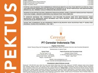 Harga IPO Cerestar Indonesia Rp 210/Saham, Listing 8 Juli