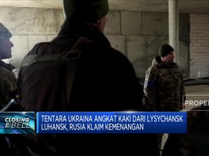 Tentara Ukraina Angkat Kaki Dari Lysychansk Luhansk