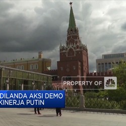 AS Sebut Rusia Dilanda Aksi Demo Tak Puas Atas Kinerja Putin