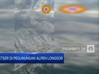 Gletser di Pegunungan Alpen Longsor, 6 Orang Tewas