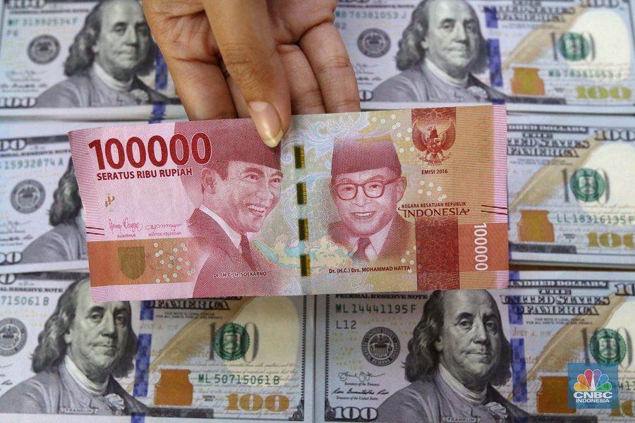 Ilustrasi dolar Amerika Serikat (AS)