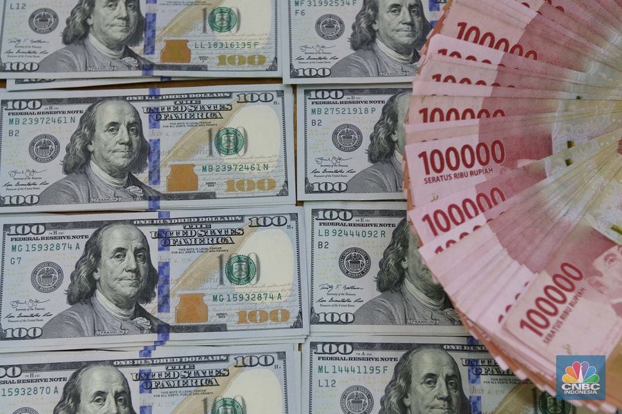 Ilustrasi dolar Amerika Serikat (AS)