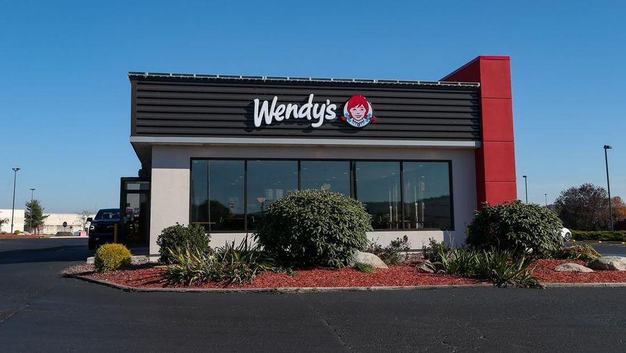 PENNSYLVANIA, UNITED STATES - 2021/11/07: A recently renovated Wendy's restaurant is seen in Bloomsburg. (Photo by Paul Weaver/SOPA Images/LightRocket via Getty Images)