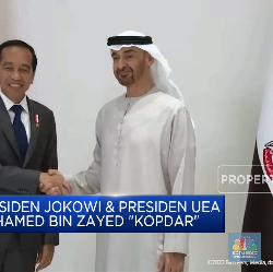 Jokowi & Mohamed Bin Zayed 
