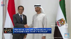 Jokowi & Mohamed Bin Zayed 