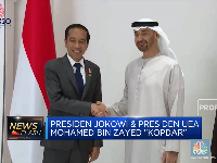 Jokowi & Mohamed Bin Zayed 