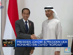 Jokowi & Mohamed Bin Zayed "Kopdar", Bahas Apa?